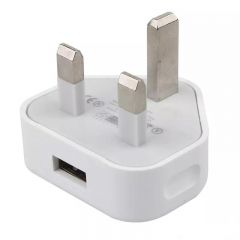Universal USB 3 Pin Power Plug Charger Adapter For iPhone Samsung HTC Motolora LG
