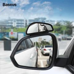 Baseus 1 Pair Car Blind Rearview Auxiliary Mirror High-Definition Large View Wide Angle Rear View Blind Spot Mirror