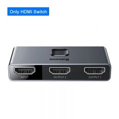 Baseus HDMI Splitter 4K 60Hz Bi-Direction HDMI Switch 1×2/2×1 HDR HDMI Audio Adapter for PS4 TV Box HDMI Switcher