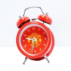 Manchester United Twin Bell Table Watch Alarm Clock 