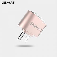 USAMS USB 2.0/Micro USB OTG USB Flash Driver For Samsung Galaxy Tablet Pc Microusb Mouse Keyboard connect to mobile phone