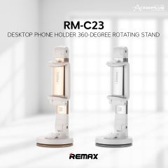 Remax RM-C23 Multi Angle Rotation Car Desktop Mount Holder Stand for Mobile Phone 3 to 6.3 Inch