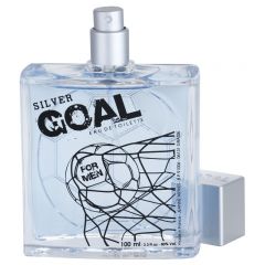 Silver Goal 3.3 FL.oz. Eau De Toilette Spray Perfume For Men by Jeanne Arthes Paris