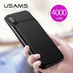 USAMS 4000Mmah Battery Charger Case For iPhone   XS Max
