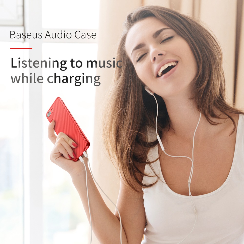 Baseus Audio Case Cover For Iphone 8 8Plus