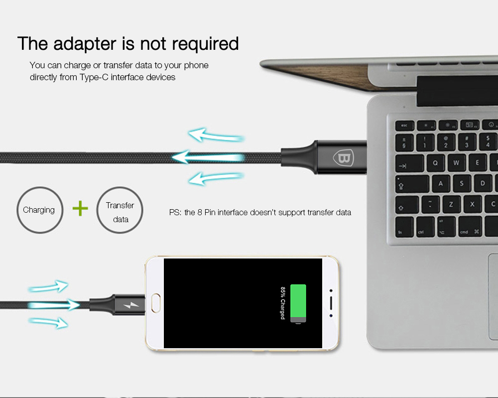 Baseus 2 in 1 USB Cable