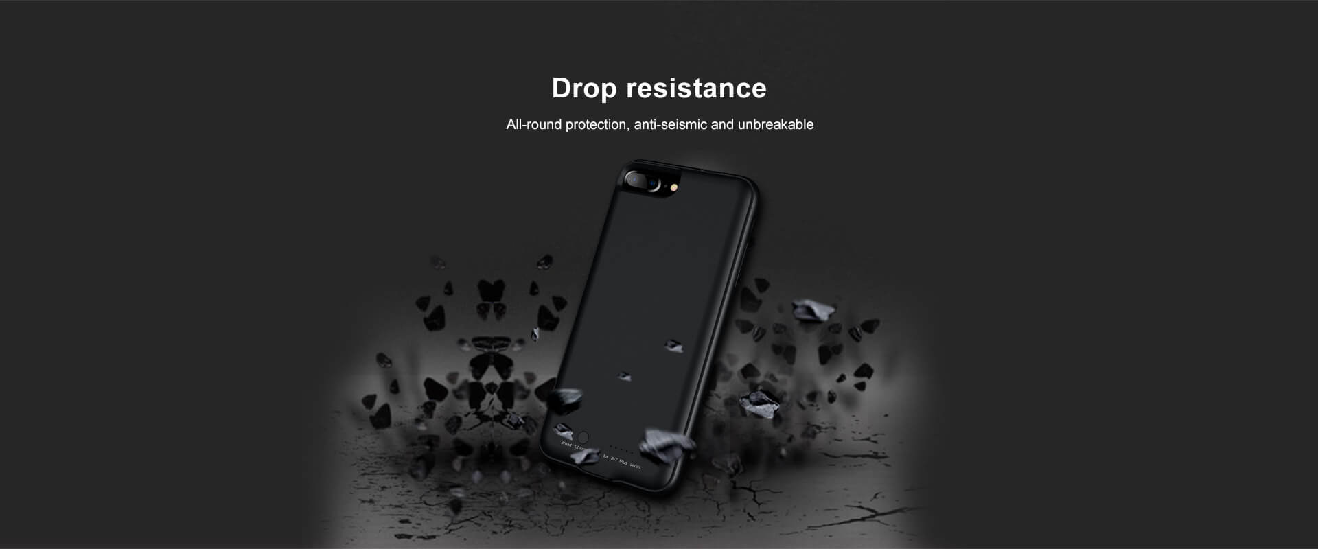 Joyroom D-M167 Soft edge TPU backup battery case cor iPhone 6 6s