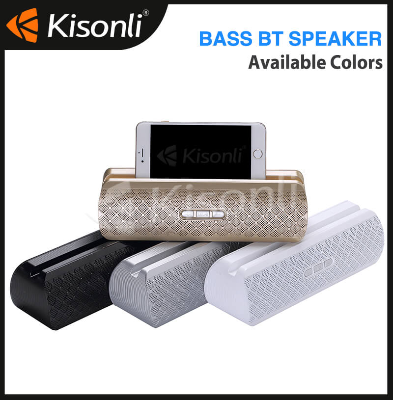 Kisonli M6 High quality wireless speaker portable Mobile music mini speaker With FM SD for Car audio