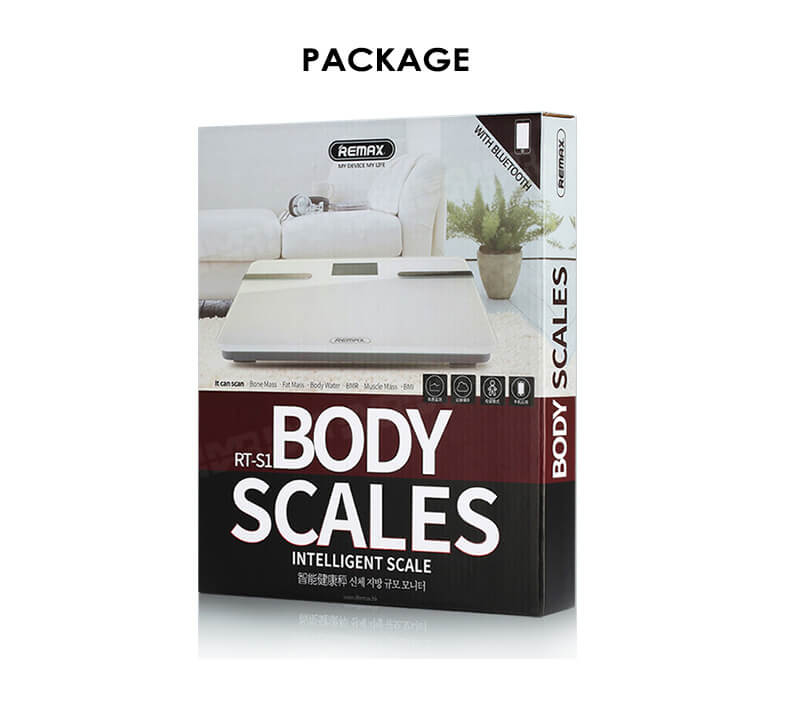 REMAX Body Intelligent Scale RT-S1 with Bluetooth