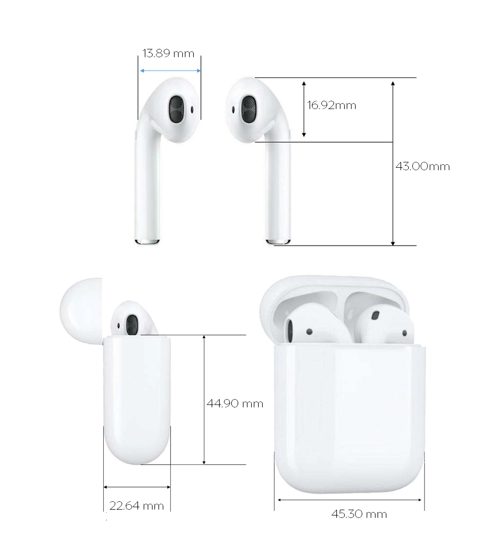 USAMS Bluetooth Dual ear Wireless Earphone Mic Stereo for iPhone headset in Nepal