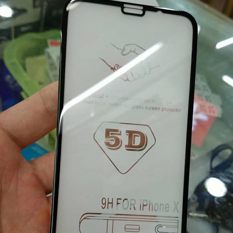 Iphone X 5D Tempered Glass