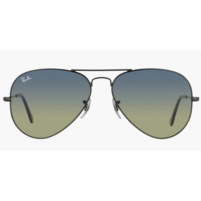 Ray-Ban Aviator Green Gradient Sunglasses