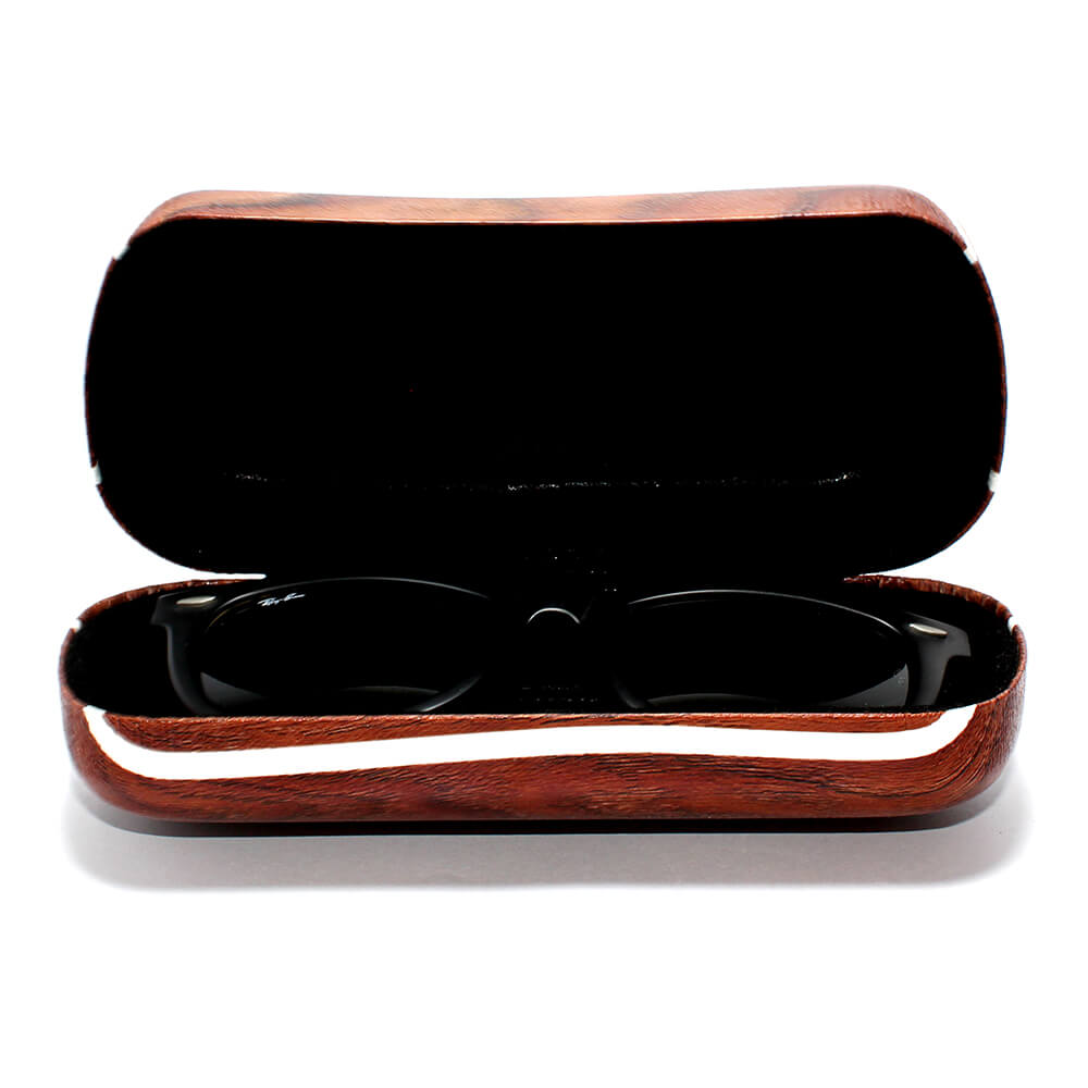Stylish Sunglasses Storage Box with Wooden printed 