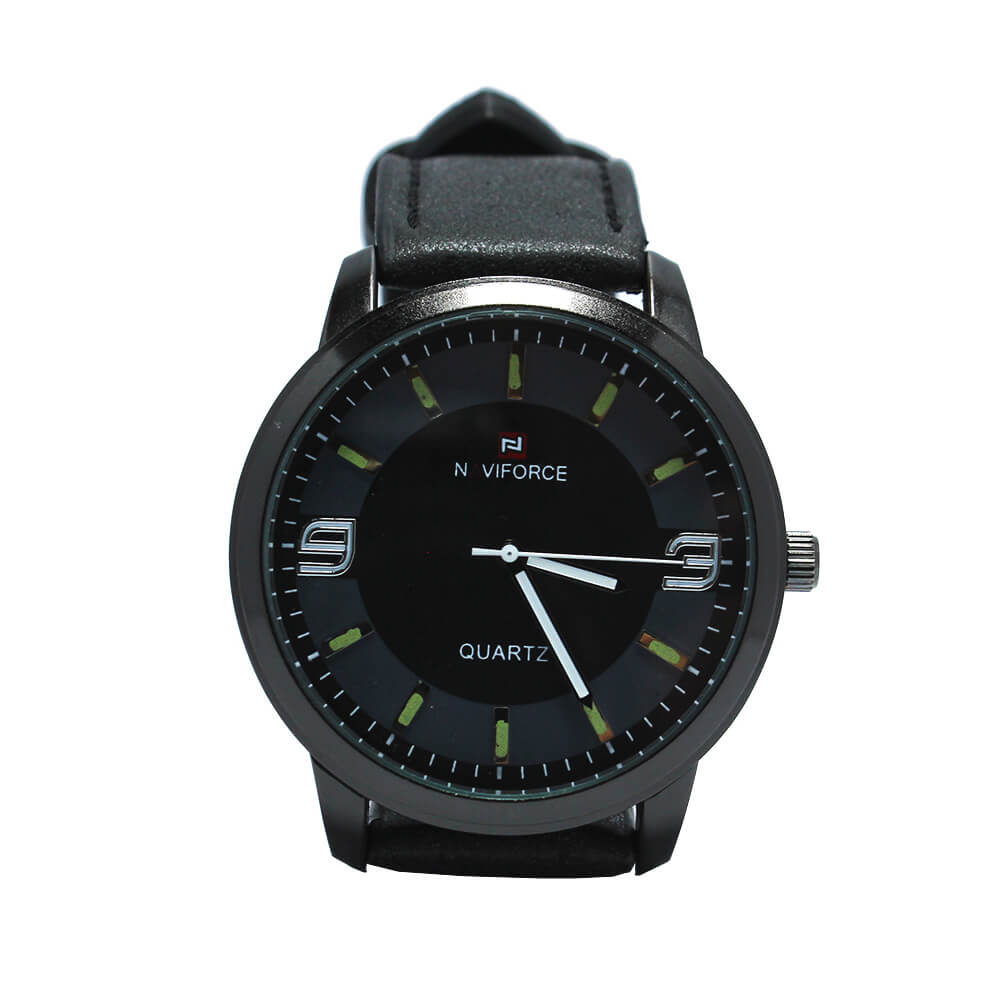 Naviforce Men's Black Dial High Quality Watch
