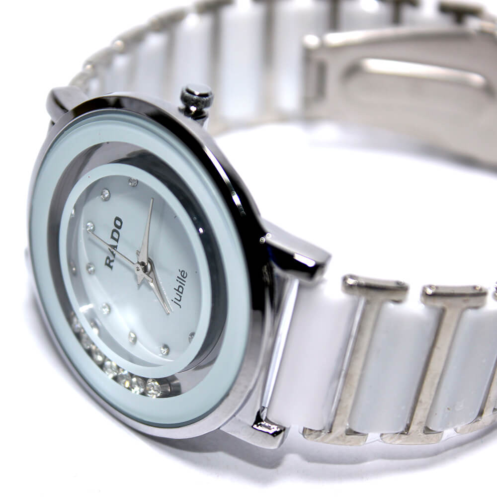 Rado Jublie watch in white dial for Woman
